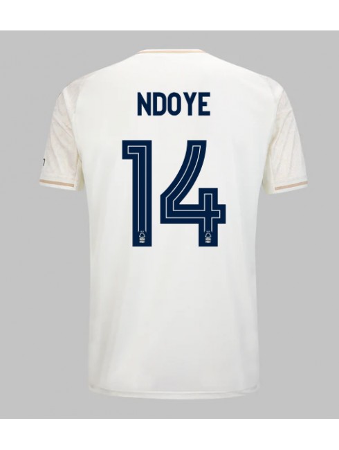Muži Futbalové oblečenie Nottingham Forest Dan Ndoye #14 2025-26 Krátky Rukáv - Preč Muži Futbalové oblečenie Nottingham Forest Dan Ndoye #14 2025-26 Krátky Rukáv - Preč